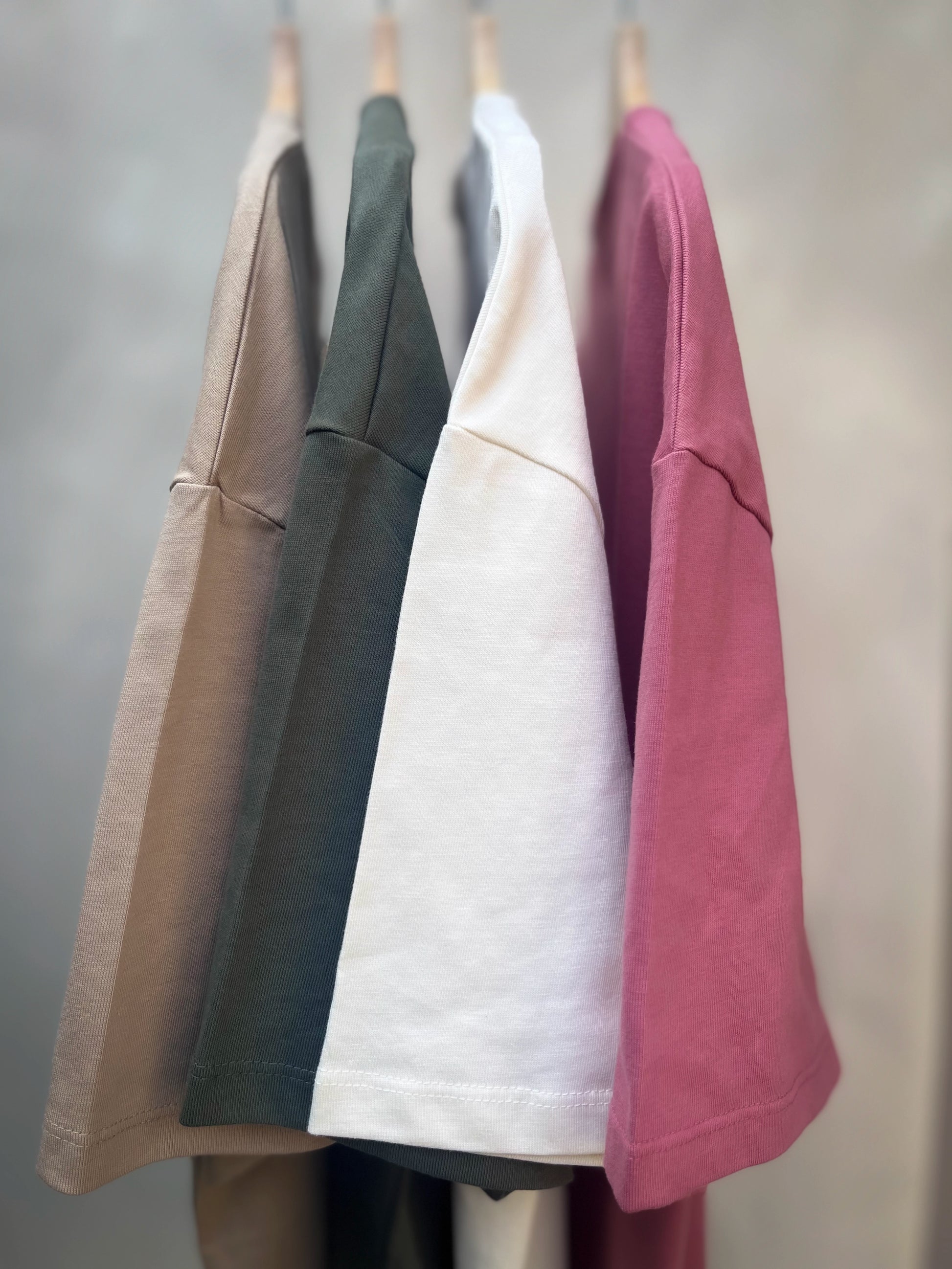 100% organic oversized shirts.