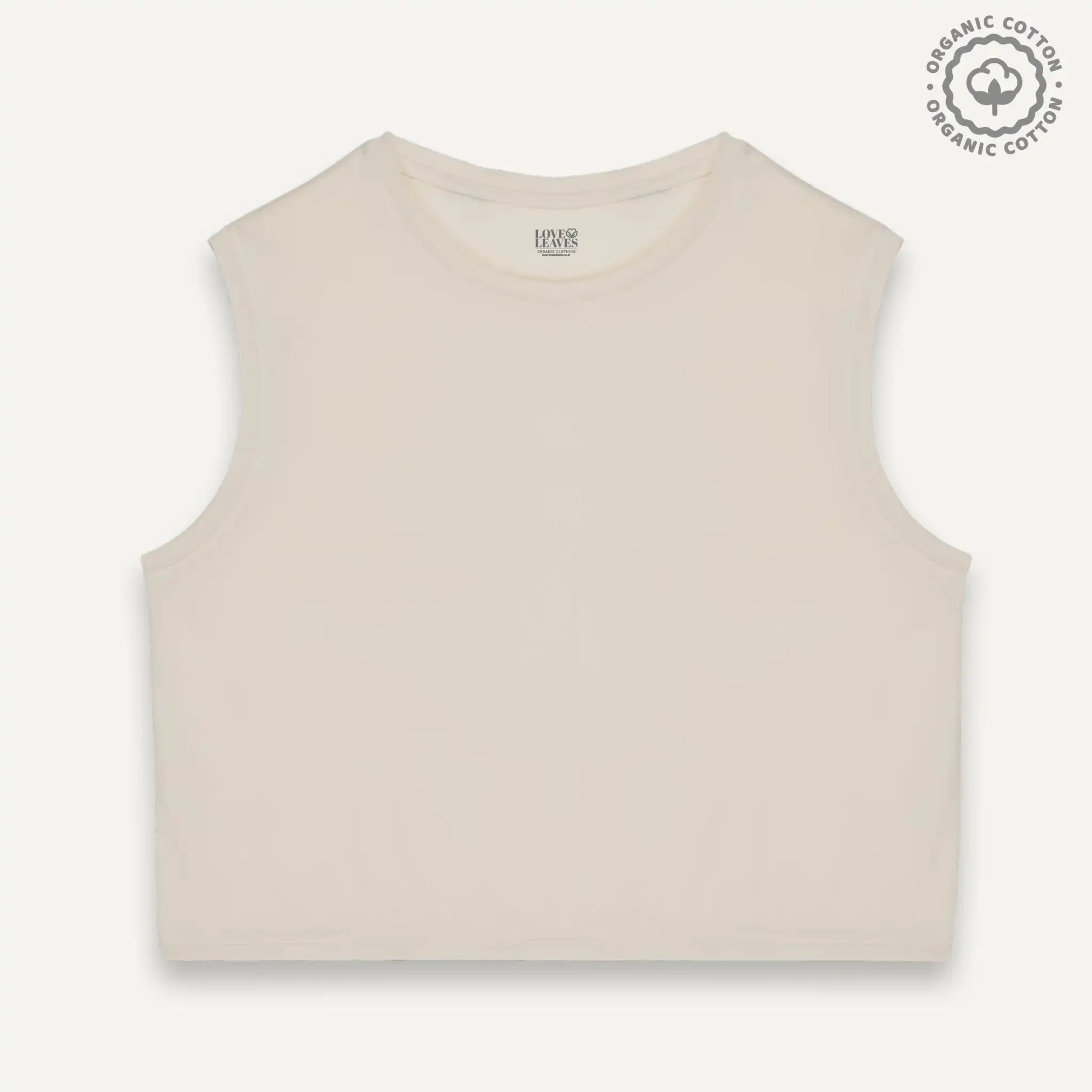 Customise Your Sleeveless Crop Tank
