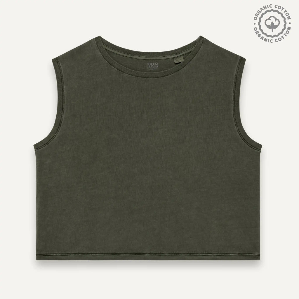 Customise Your Sleeveless Crop Tank