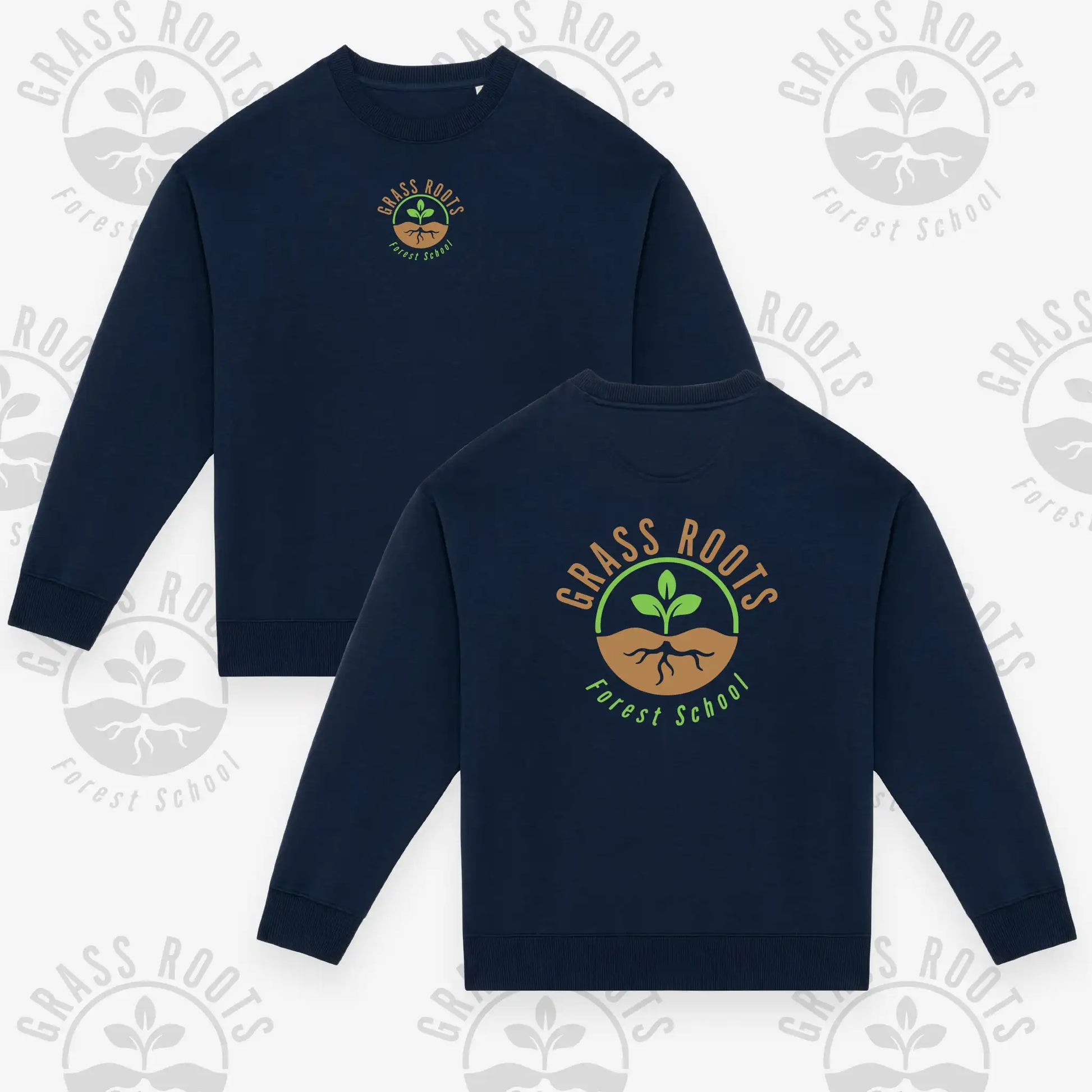 Grass Roots Forest School Oversized Sweatshirts