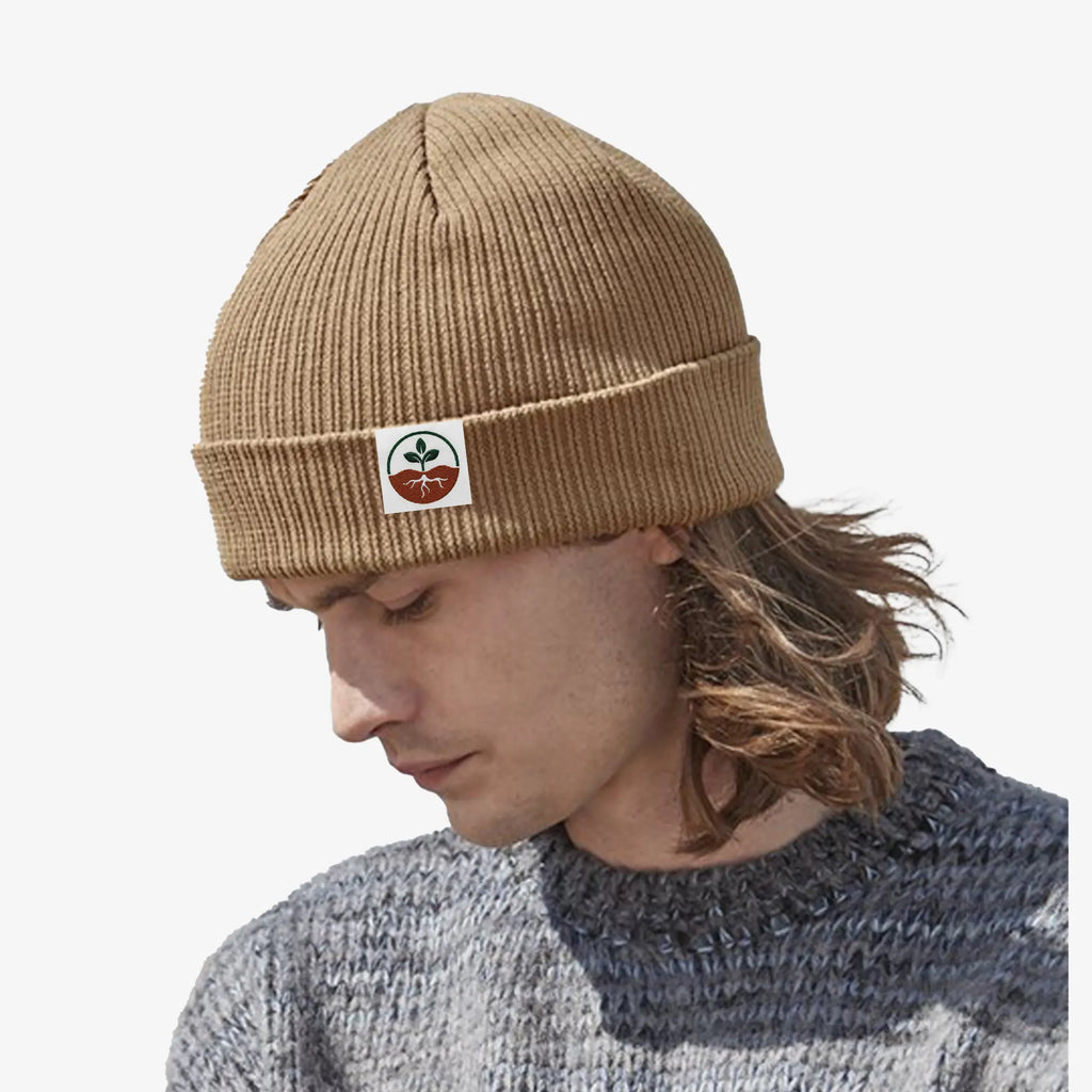 Grass Roots Forest School Adults Beanie (100% Organic)