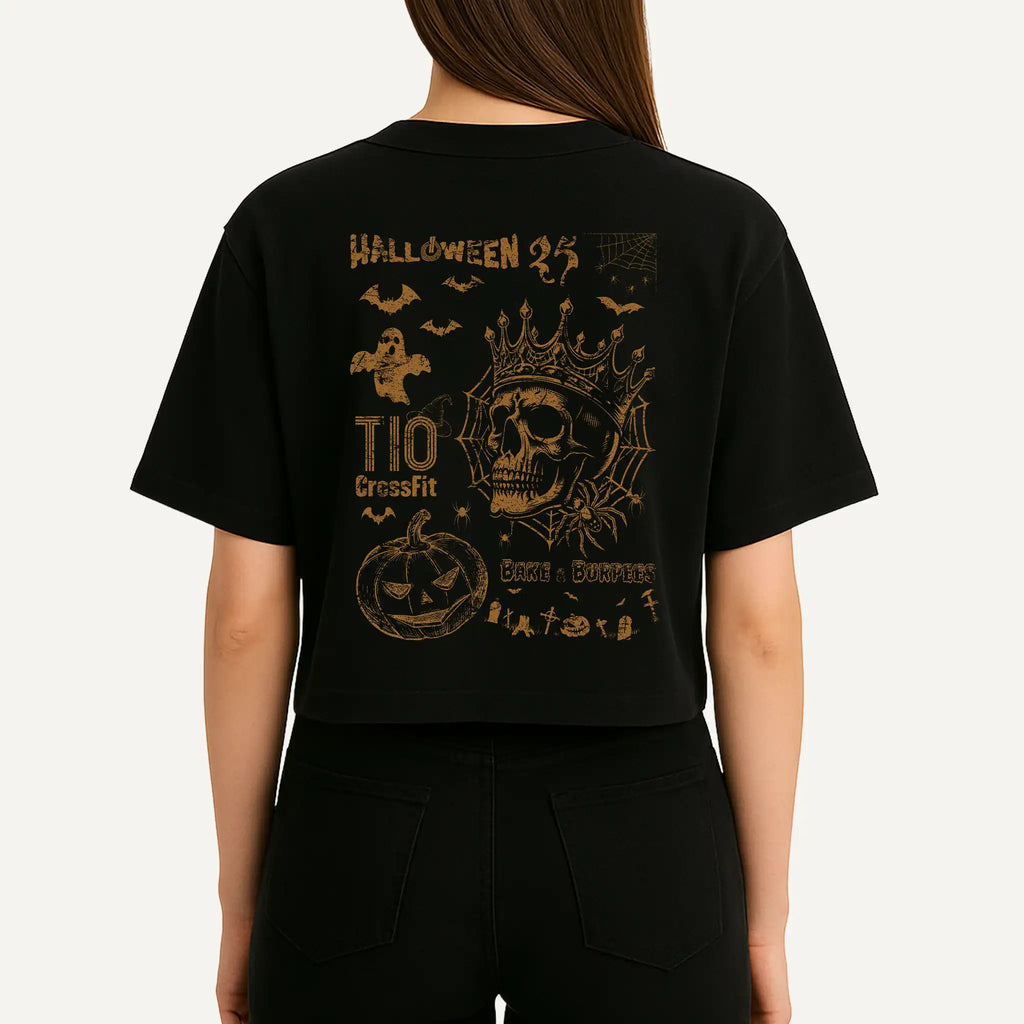 TIO Halloween '25 Boxy Crop Tee